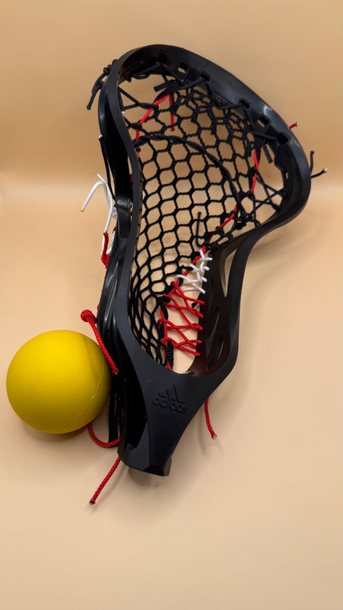 Adidas boys lacrosse head with black mesh