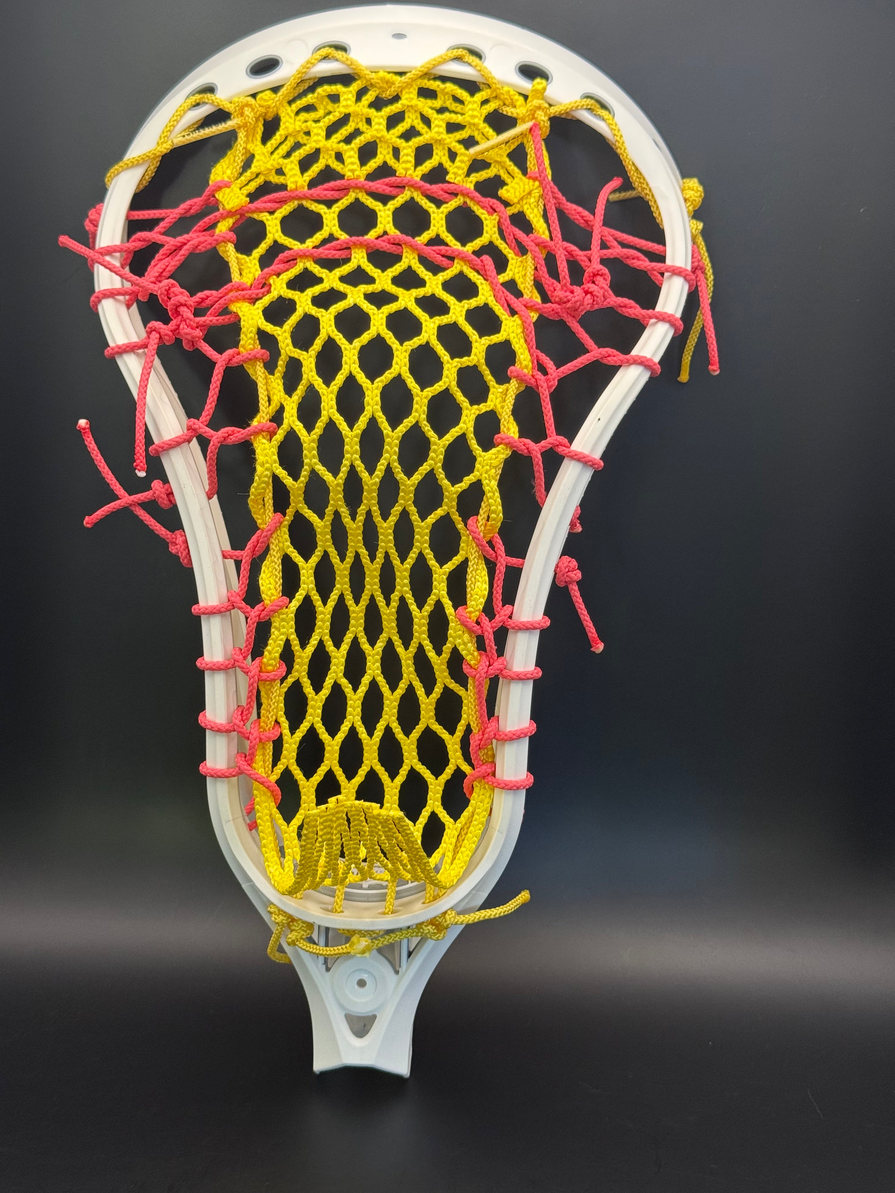 Brine Mantra IV — Girls | New — Older Model | Yellow Mesh / Yellow & Pink Strings