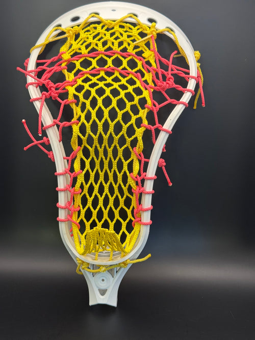 Brine Mantra IV — Girls | New — Older Model | Yellow Mesh / Yellow & Pink Strings