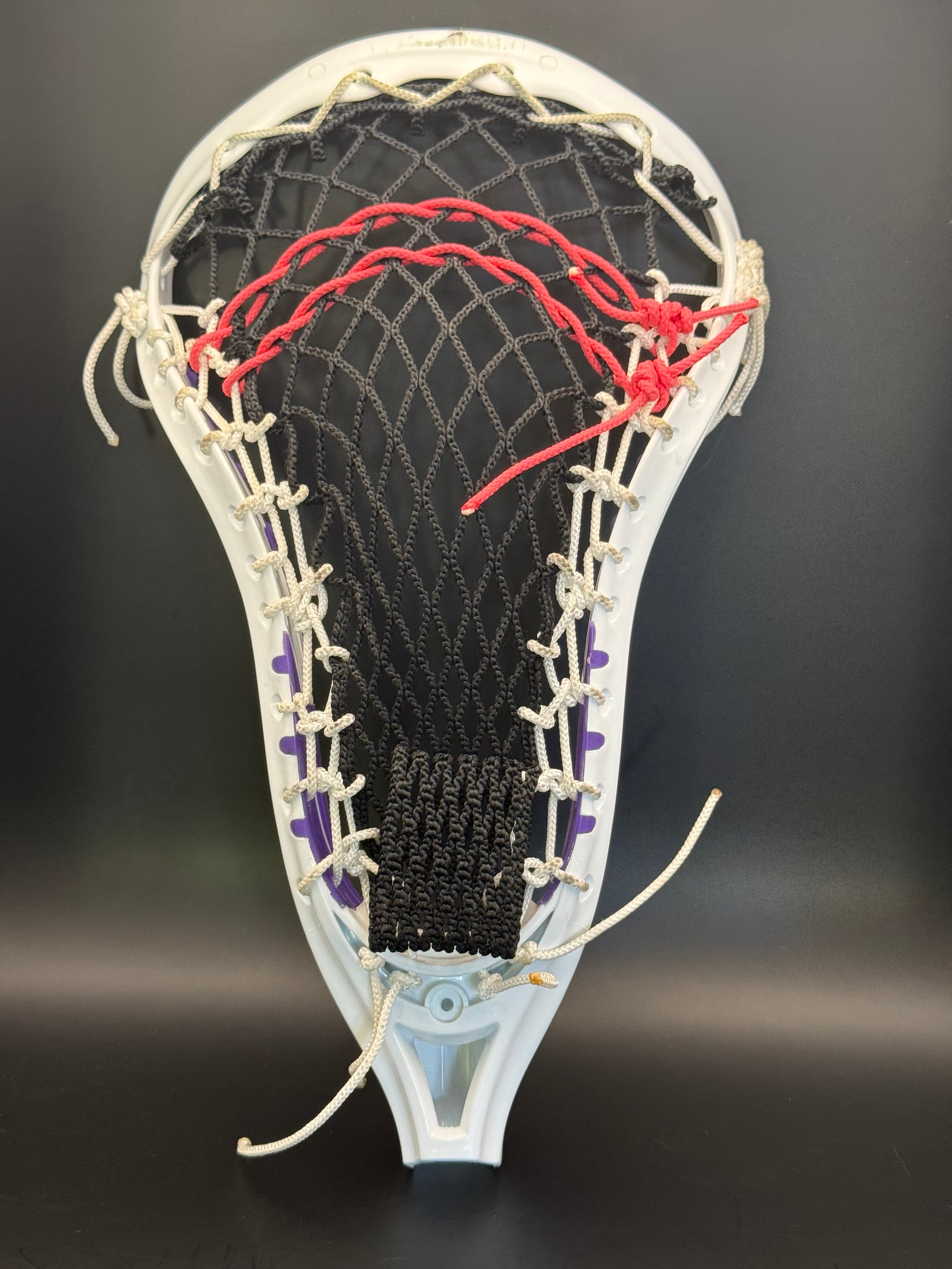 STX ATTAK — Girls | New — Older Model | Black Mesh / Black & Pink String