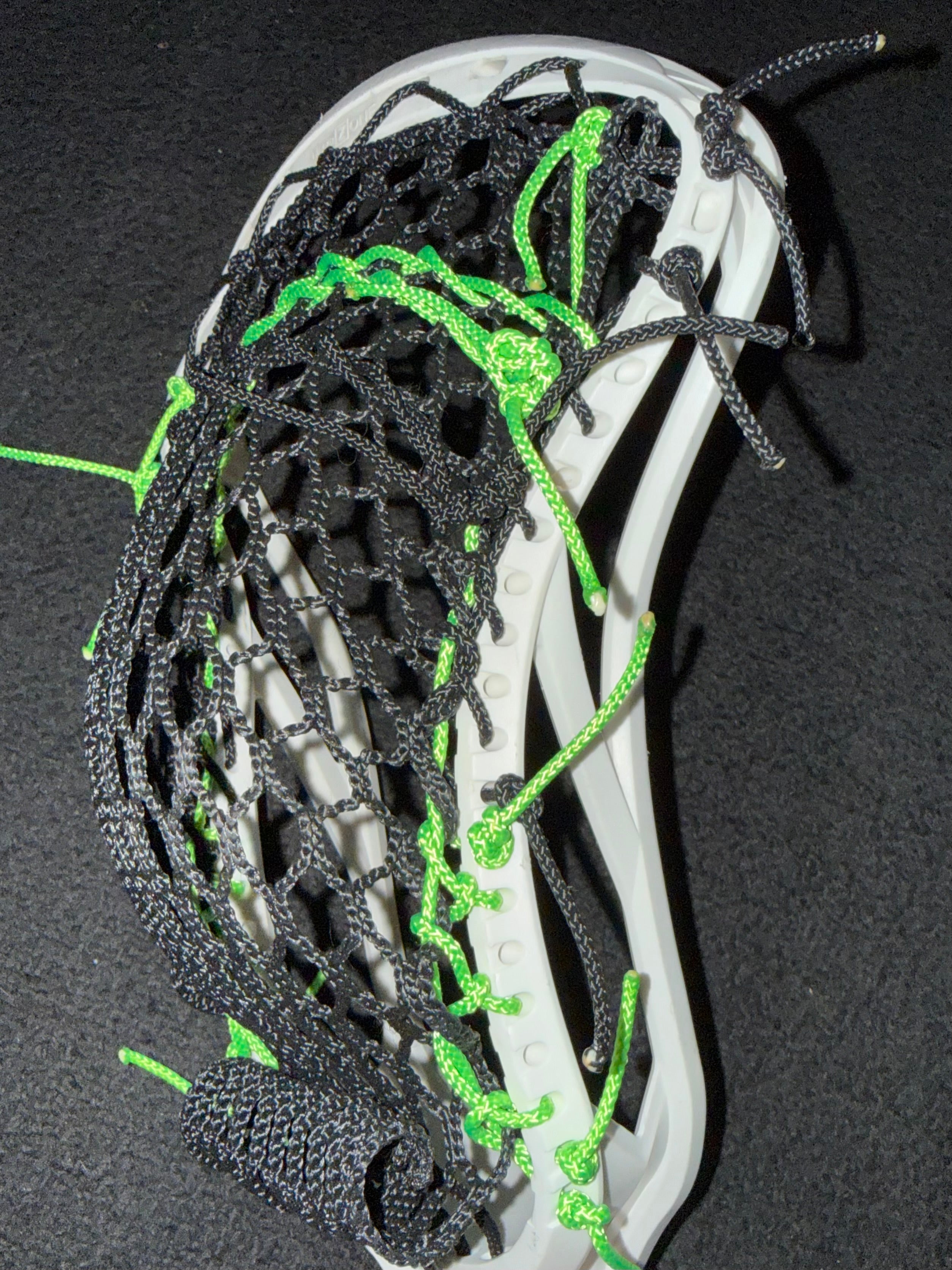 Epoch Integra Z One — Boys | Black Mesh / Black & Neon Green Strings