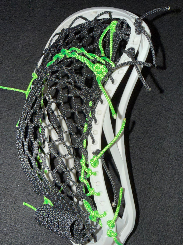 Epoch Integra Z One — Boys | Black Mesh / Black & Neon Green Strings